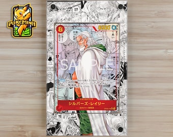 Silvers Rayleigh Manga Anpassad One Piece Displayfodral