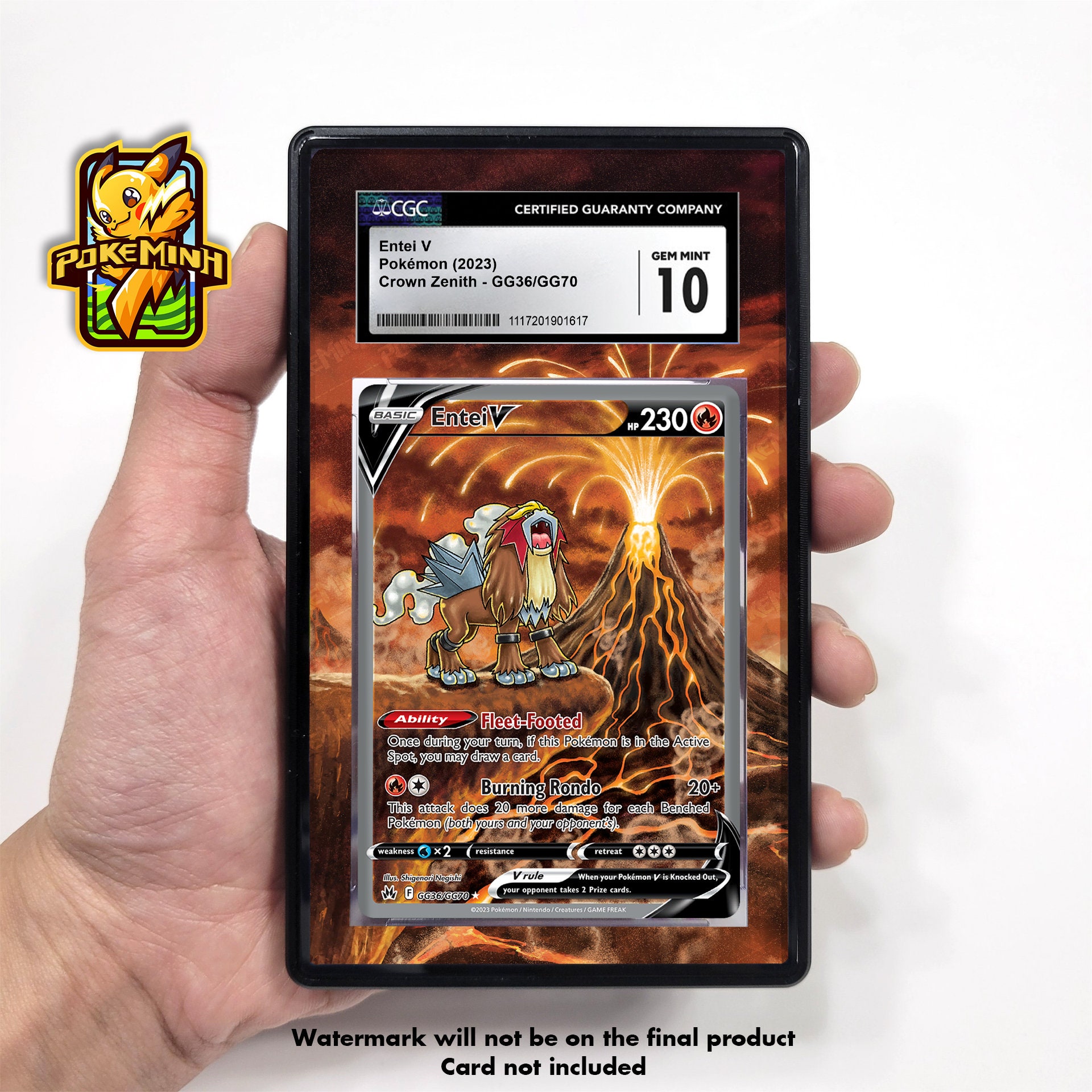 entei v pokemon card price Entei V 022/172 Brilliant Stars NM Ultra Rare Pokemon Card
