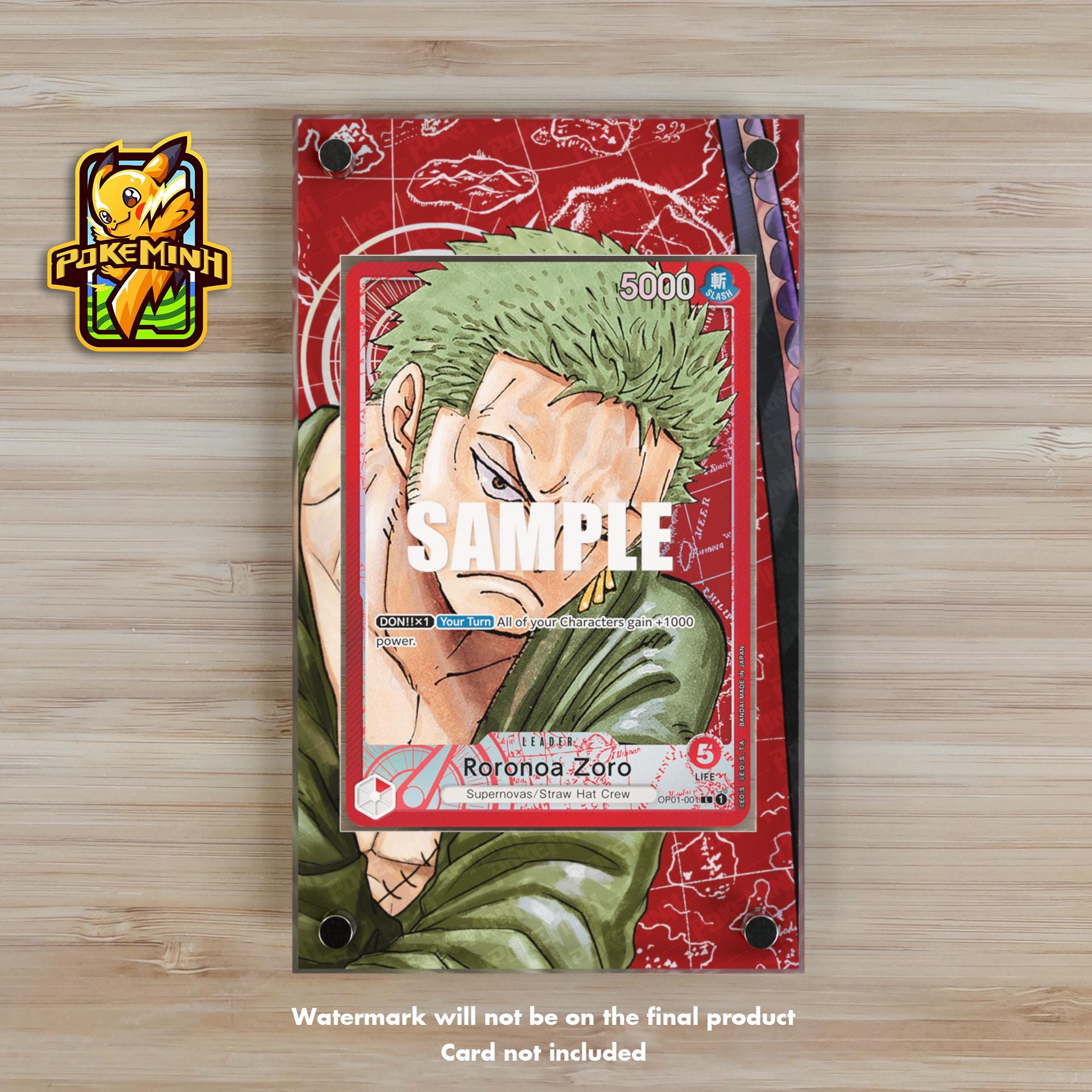 Roronoa Zoro 2022 Romance Dawn #OP01-001 Leader (Alternate