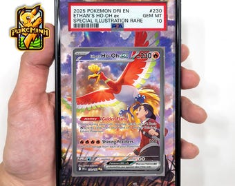 Reshiram Zekrom GX Alternate Art Custom Pokemon Graded Card