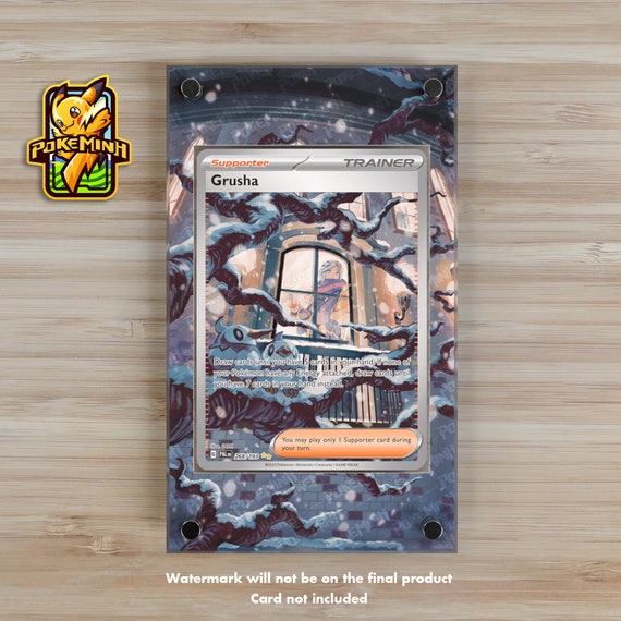 Grusha (グルーシャ) Special Art Rare (SAR) Custom Pokemon Display