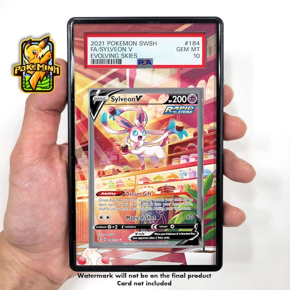 Sylveon V Alternate Art Custom Pokemon Graded Display Case - Etsy