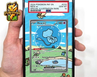 ミュウ EX SAR シャイニーカスタムポケモングレードディスプレイケース