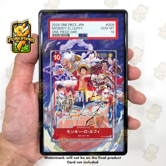 Monkey D. Luffy One Piece Day Promo Custom One Piece Graded