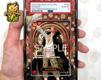 Kaido OP01-061 Leader Alternate Art Custom One Piece Graded