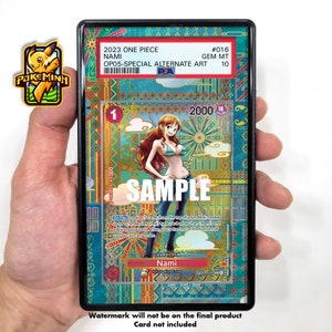 Nami OP05 Special Custom One Piece Graded Vitrine
