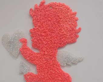 Vintage Cupid Popcorn Decoration - Valentine's Day Decor