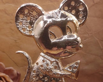 Vintage Gold Tone Mouse Earring Holder – Torino Jewelry Display