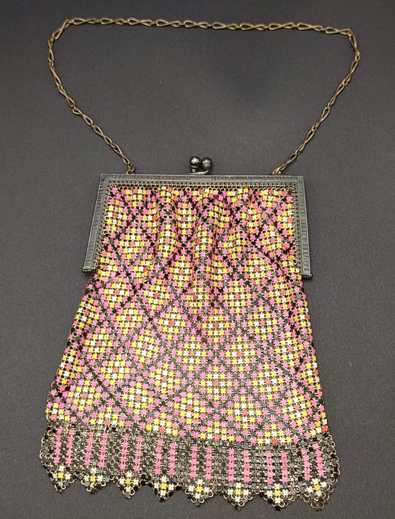 Whiting & Davis Co. Bags- Mesh Purse- Antique Mes… - image 1