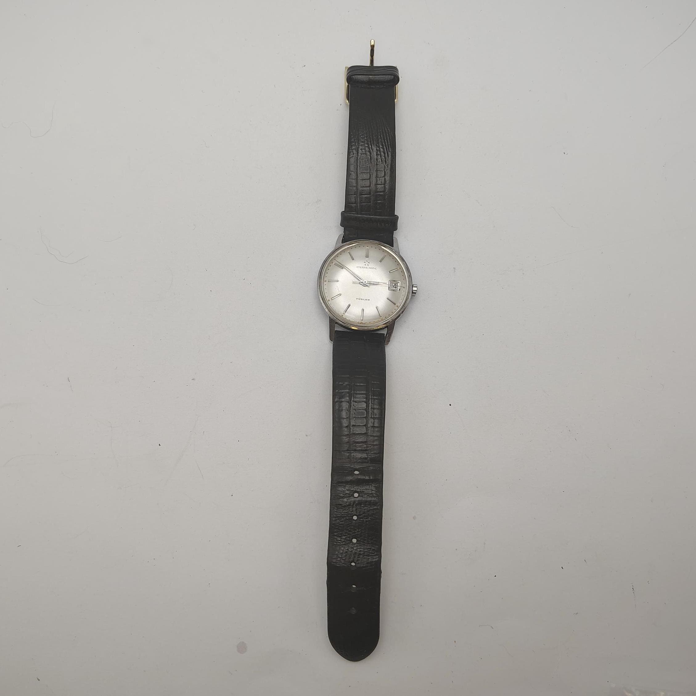 Mid Century Modern Eterna-matic Turler Automatic Men's Watch - Etsy