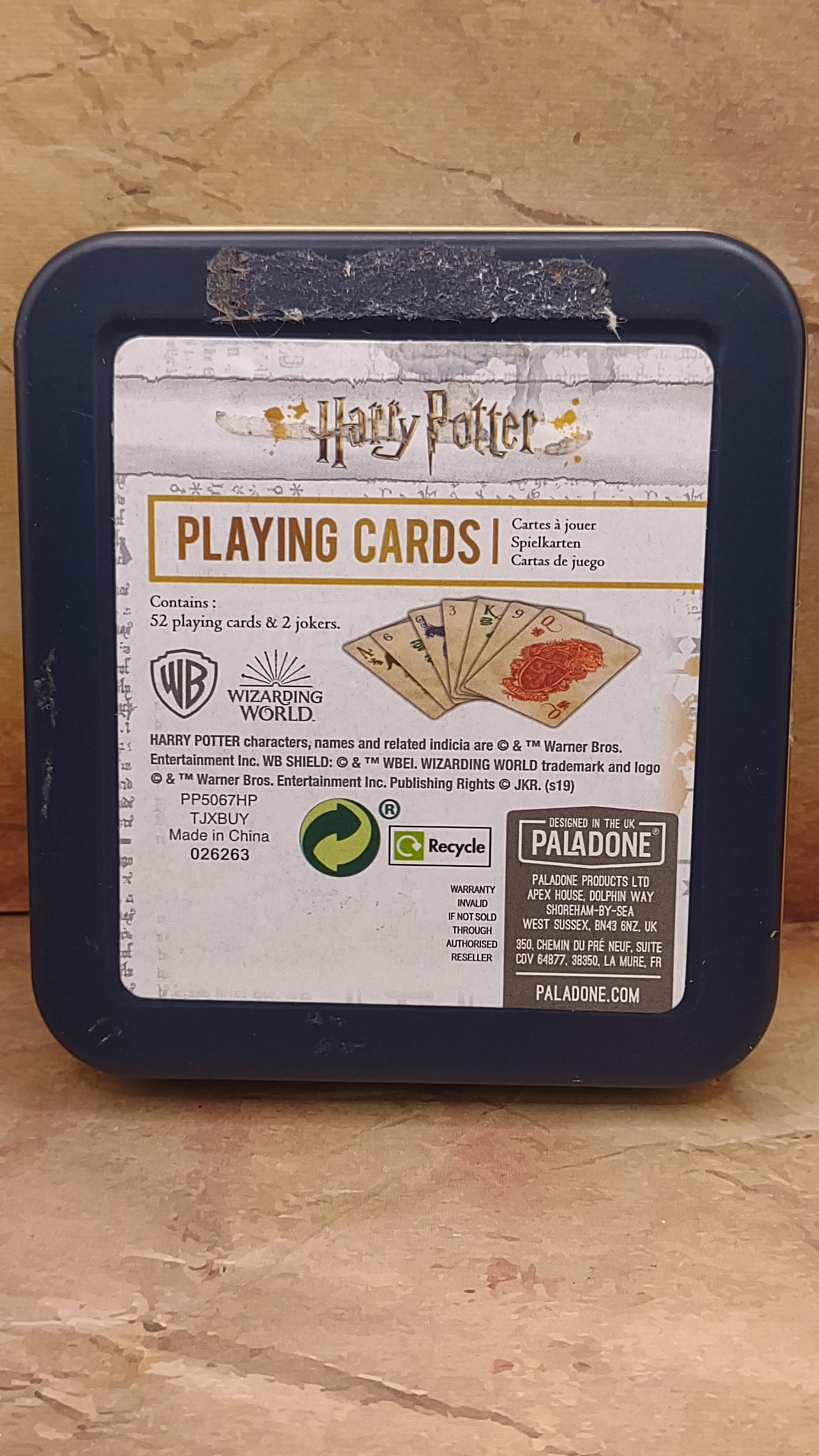 Harry Potter Hogwarts Playing Cards Un Opened Collectable - Etsy