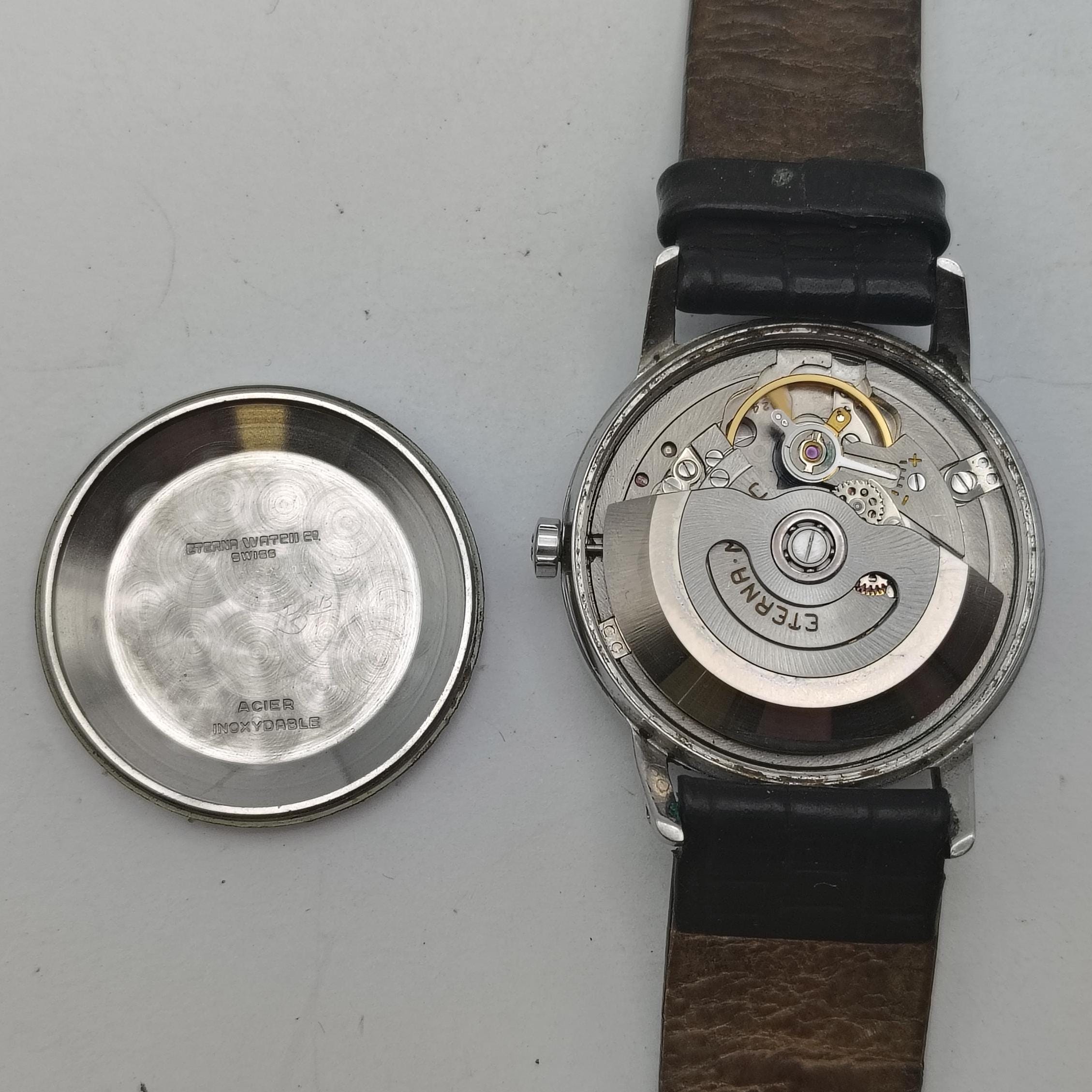 Mid Century Modern Eterna-matic Turler Automatic Men's Watch - Etsy