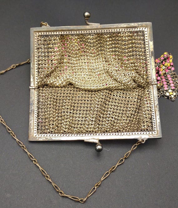 Whiting & Davis Co. Bags- Mesh Purse- Antique Mes… - image 6