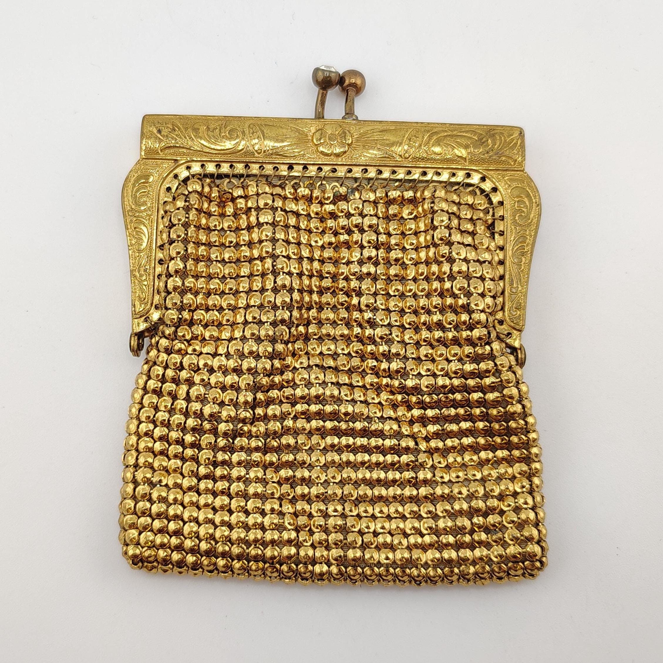 Gold Mesh Coin Purse - Etsy