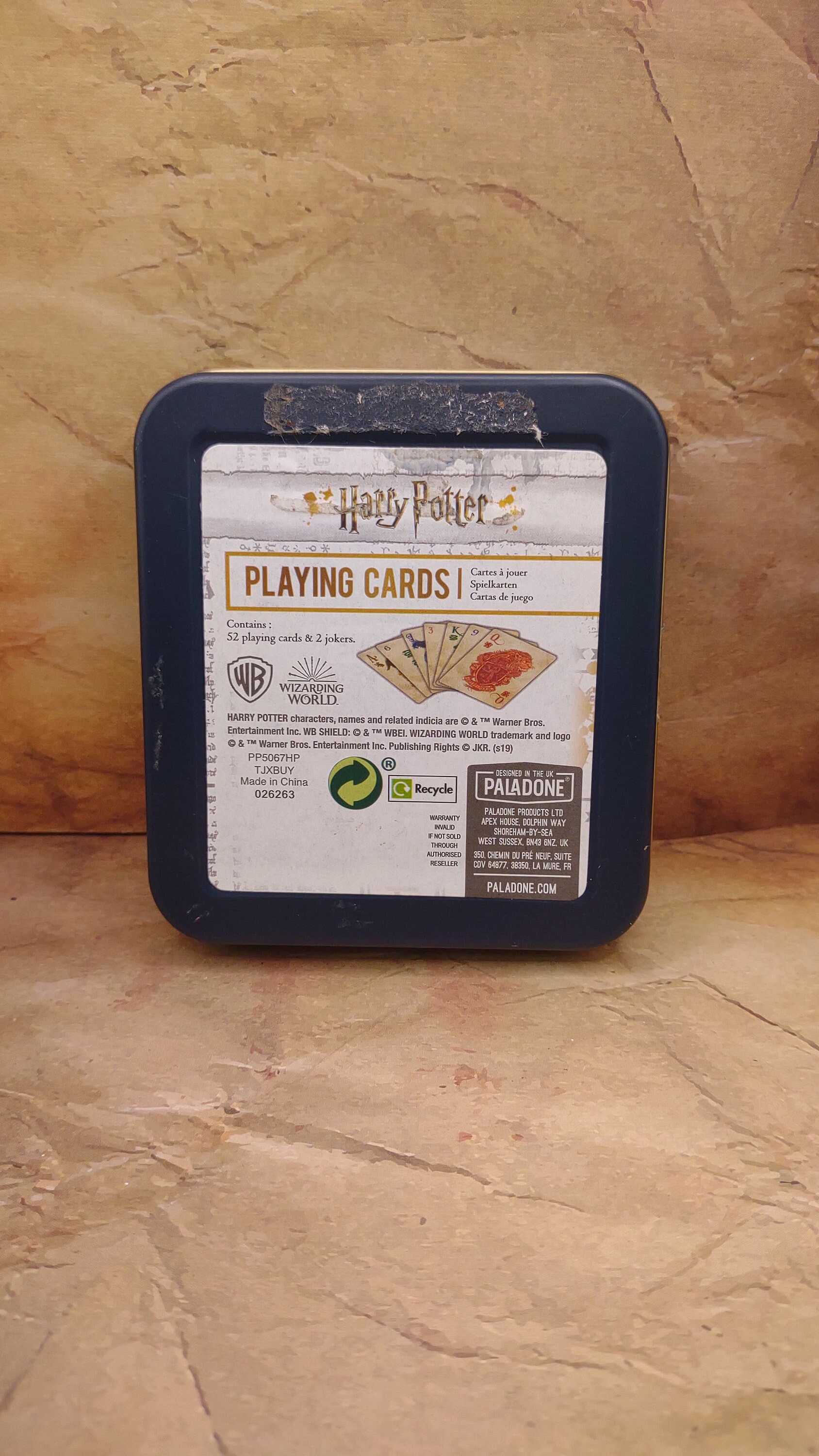 Harry Potter Hogwarts Playing Cards Un Opened Collectable - Etsy