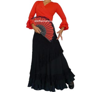 Red Flamenco Top - Etsy
