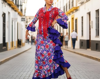 INSTOCK_Set Flamenco Dance Skirt Top-Manton Prints