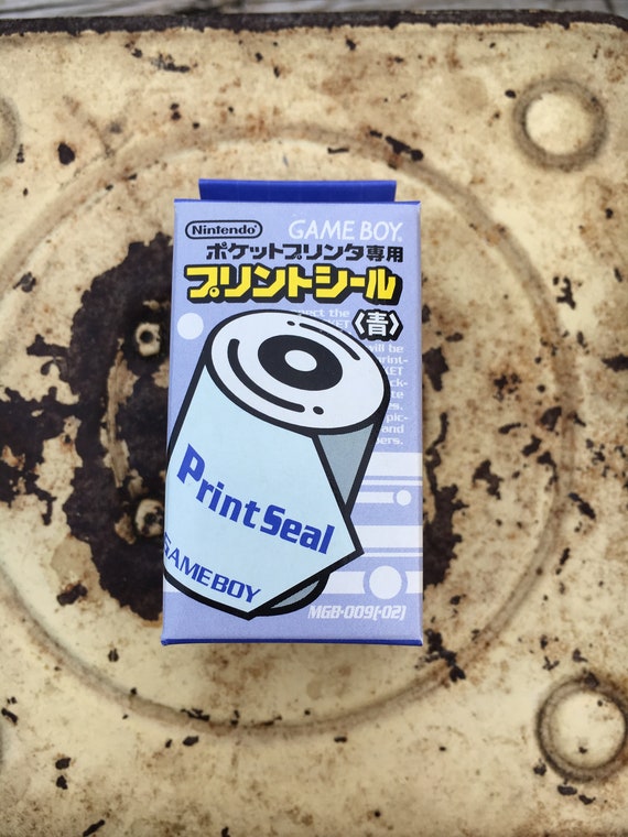 Gameboy Printer Paper Etsy