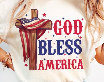 God Bless America Png, 4th of July Png, Jesus png, 4th of july Christian png, Christian png America Sublimation, Bible Verse png, usa png