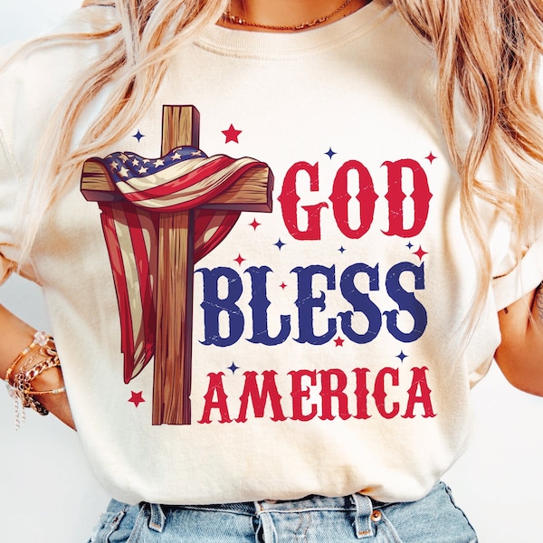 God Bless America Png, 4th of July Png, Jesus png, 4th of july Christian png, Christian png America Sublimation, Bible Verse png, usa png