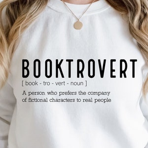 Booktrovert Definition Funny Book Lover Svg Png, Book Lover Svg, Teacher Svg, Librarian Svg, Reading Svg, Book Lover Gift Svg, Bookish Svg