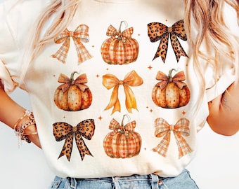 Retro Herbst Kürbis Bogen Png, Herbst Kokette Bogen PNG, Herbst Kürbis Png, Herbst Hemd, Herbst Hemd Png, Herbst Sublimationsdesign Herbst PNG Herbst
