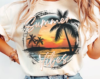 Summer Vibes Png, Retro Summer Png, Hello Summer Png, Trendy Summer Png, Beach Png, Retro Summer Sublimation Designs Download