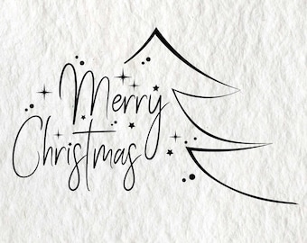 Christmas SVG, Merry Christmas SVG, Merry Christmas Saying Svg, Christmas Clip Art, Christmas Cut Files, Cricut, Silhouette Cut File.