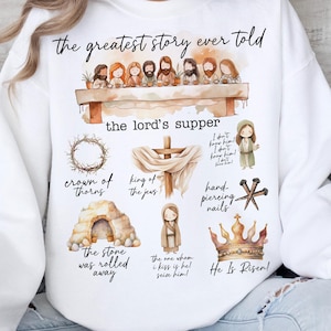 Easter Story Png, On the third day he rose, Christian Easter png, He is risen, Easter sublimation digital download, Christian sublimation