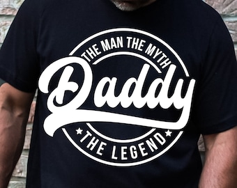 El hombre, el mito, la leyenda SVG PNG PDF, Papá Svg, Padre Svg, Día del padre Svg, Papá Cita Svg, Diseños de papá Svg, El mejor papá del mundo Svg, Papá Svg