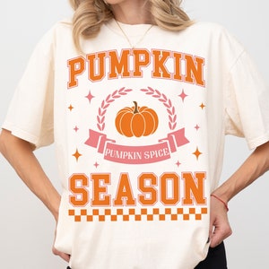 Pumpkin Season SVG PNG, Pumpkin Spice svg, Fall Vibes svg, Autumn Season svg, Fall Shirt svg, Pumpkin Shirt svg, Halloween svg, Thanksgiving