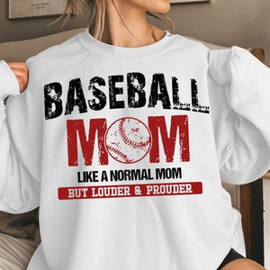 Baseball Mom PNG, Mama PNG, Baseball Shirt PNG, Varsity, Distressed, Baseball mama, Loud and Proud Baseball Mom Sublimation Design Downloads