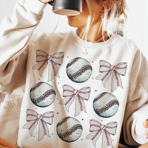 Vintage Baseball Bow Png, Bow Baseball Png Sublimation, Coquette Baseball Png Shirt Design, Mama Png Download, Game Day Baseball Sublimation