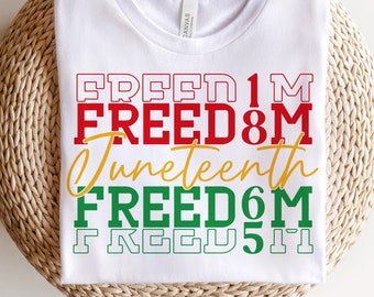 SVG Juneteenth, SVG Juneteenth 1865, SVG Histoire des Noirs, SVG Afro-Américain, PNG Juneteenth, SVG Femme Noire, SVG T-shirt Juneteenth
