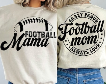 Football Mom SVG, Proud Mom Svg, Football Mom, Game Day Svg, Retro Baller Mom, Funny Football Cut File, Football Mama Sublimation, Original