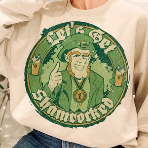 Let&#39;s Get Shamrocked Png, St Patrick&#39;s Day Png, Shamrock Png, Irish Day Png, Clover Png, Funny St Patrick&#39;s Day Png, Lucky Png, Beer Png