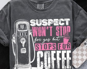 Verdächtiger wird nicht für Gas anhalten, sondern für Kaffee