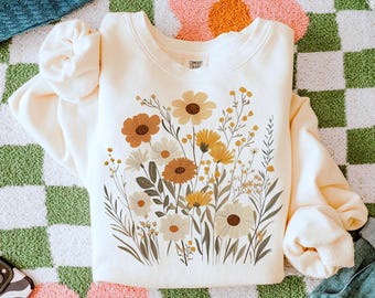 Floral Cottagecore PNG, Spring Flowers Sublimation Design, Botanical Png, Summer Flower Nature Png, Wildflowers Png, Sublimation Designs
