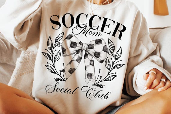 Soccer Mom Social Club Png, Soccer Mom Png,Sports Png, Soccer Mama, Girly Soccer Png, Sublimation Png Design, Retro Soccer Png