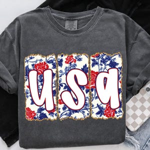 Coquette florale USA Png, Retro America Png, 4 juillet PNG, Design par sublimation 4 juillet, Amérique populaire Png, Png patriotique, Girly png