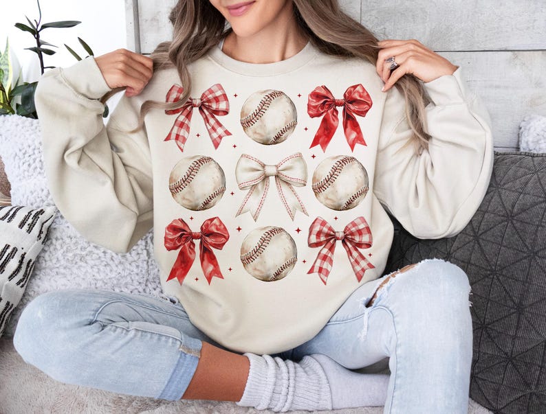 Vintage Baseball Bow Png, Bow Baseball Png Sublimation, Coquette Baseball Png Shirt Design, Mama Png Download, Game Day Baseball Sublimation image 8