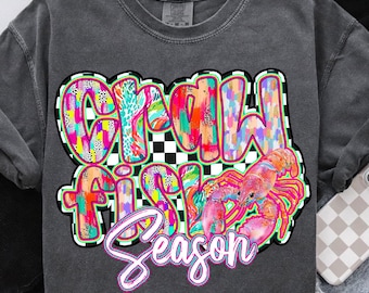 Crawfish Season Preppy PNG, Crawfish Png, Crawfish Preppy png, Preppy png, Crawfish Sublimation design, Crawfish png files