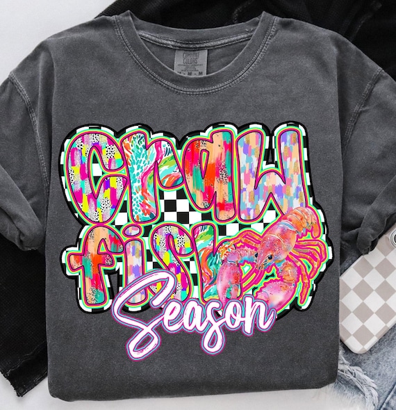 Crawfish Season Preppy PNG, Crawfish Png, Crawfish Preppy png, Preppy png, Crawfish Sublimation design, Crawfish png files