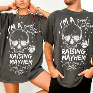 Raising Mayhem PNG Snarky Sassy Mom Skeleton design Moederschap Png Populaire moeder sublimatiebestanden Sarcastische moeder Moederdag sublimatie