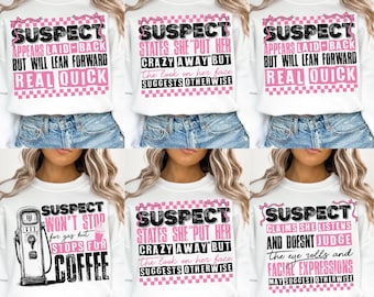Bündel Verdächtiger Ansprüche, Die Sie Zuhört Und Nicht Beurteilen Png, Preppy Digitaler Download, Rosa Kokette Design, Verdächtigen Trendy Png, Trending Png