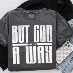 But God PNG, Faith Shirt Png, Created with a Purpose Png, Religious Christian Bible Verse Png Files For Sublimation, Sublimation Designs image 2