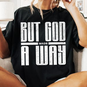 But God PNG, Faith Shirt Png, Created with a Purpose Png, Religious Christian Bible Verse Png Files For Sublimation, Sublimation Designs image 3