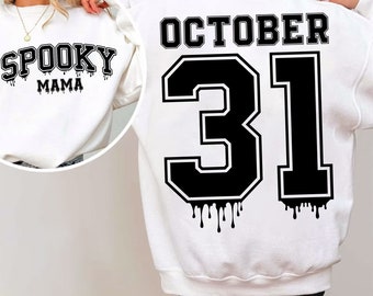 Spooky Mama SVG, Spooky Mama PNG, Halloween Svg, Halloween Png, Halloween Varsity Svg, Halloween Varsity Png, Spooky Vibes Svg, Spooky Svg