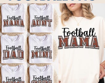 Football Mama Png Bundle, Preppy Football Png, Mama Mini Sport Png, Gameday Football Png, Retro Game Day Png, Football Png, Football