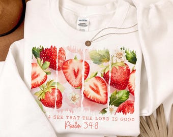 Jordgubbssmak och se blommig png, bibelvers png, kristen png, inspirerande png, jordgubb png, sommar png, trendig png